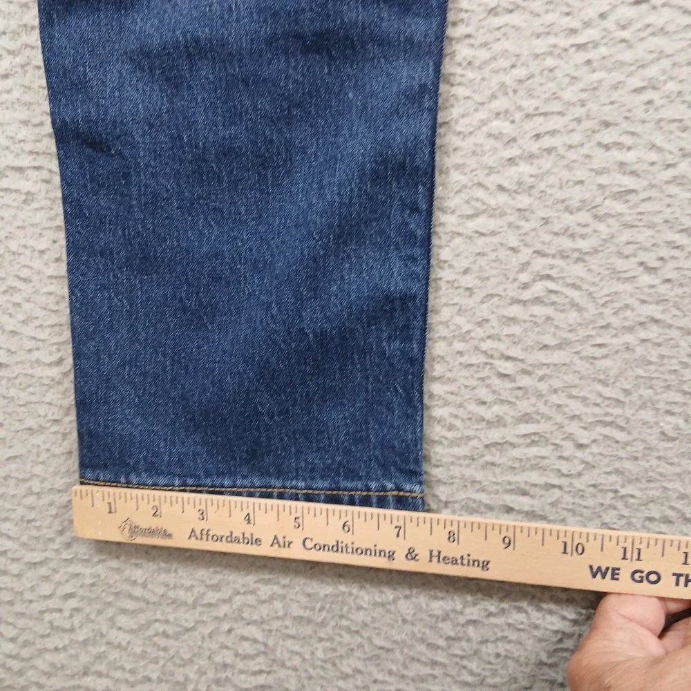 Old Navy Wow Boyfriend Jeans Womens 12 Mid-Rise Medium Wash Straight‎ Denim EUC